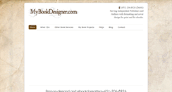Desktop Screenshot of mybookdesigner.com